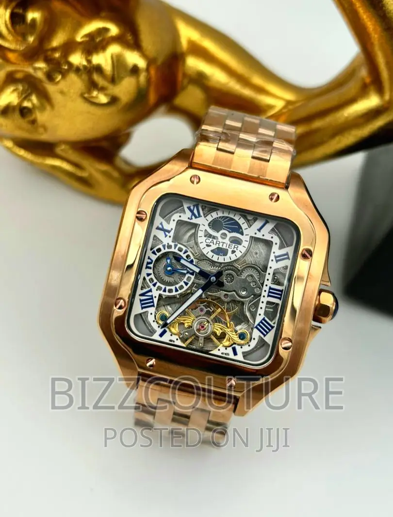 Original Cartier Mechanical Gold Chain Available in Store