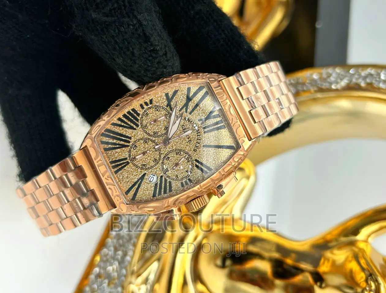 Original FRANCK Muller Gold Chain Watch Available in Store