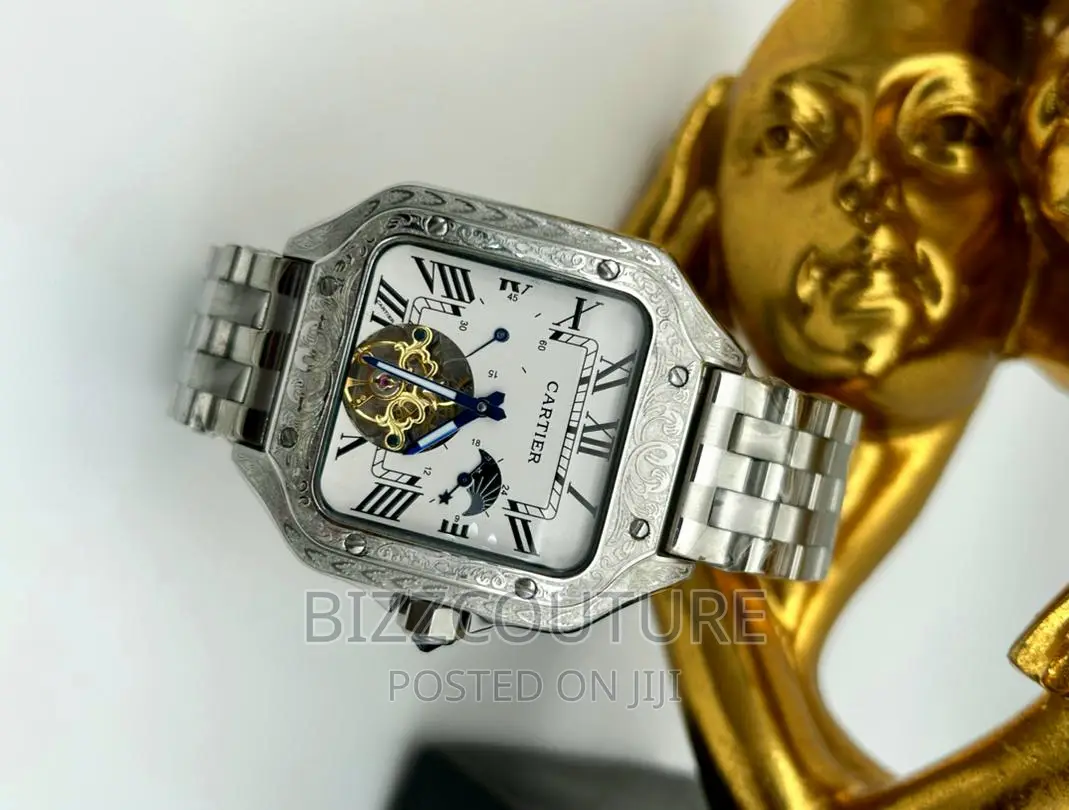 Original CARTIER MECHANICAL Silver Chain Available in Store