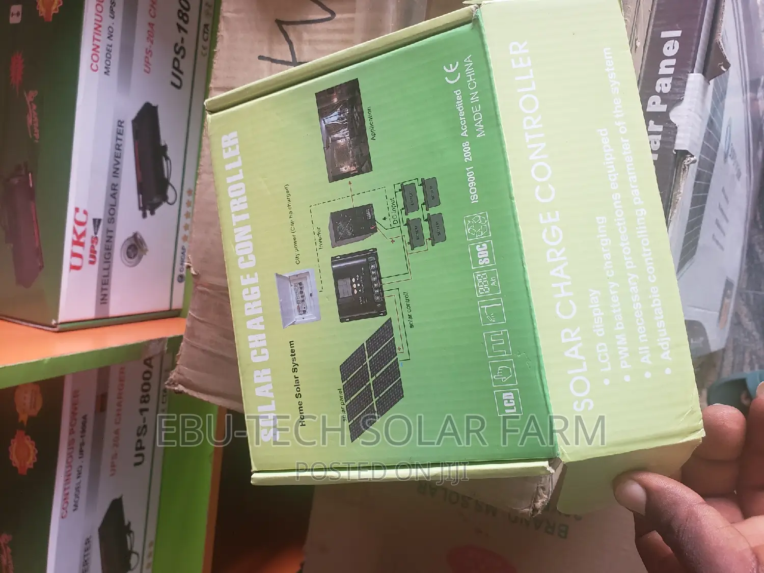PWM Solar Charge Controller 60a/ 48v