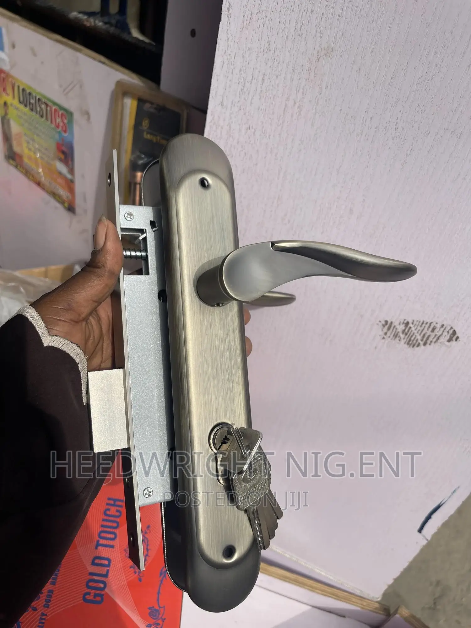 BRONZE Complete Rooms Entrance Complete Door Lock
