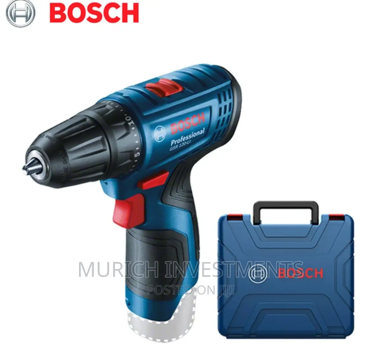 Bosch Cordless Drill GSR 120-Li 12v Rechargeable