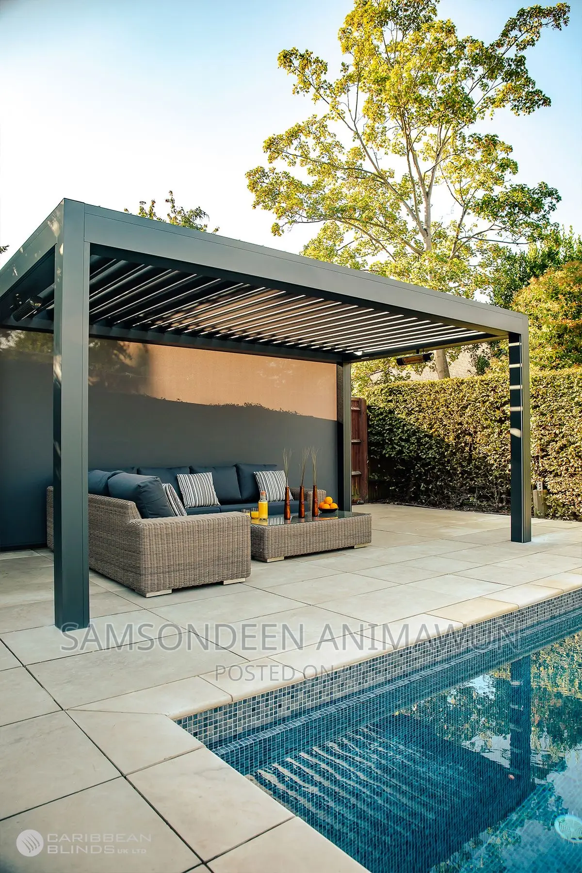 Top Quality Swimming Pool Pergola