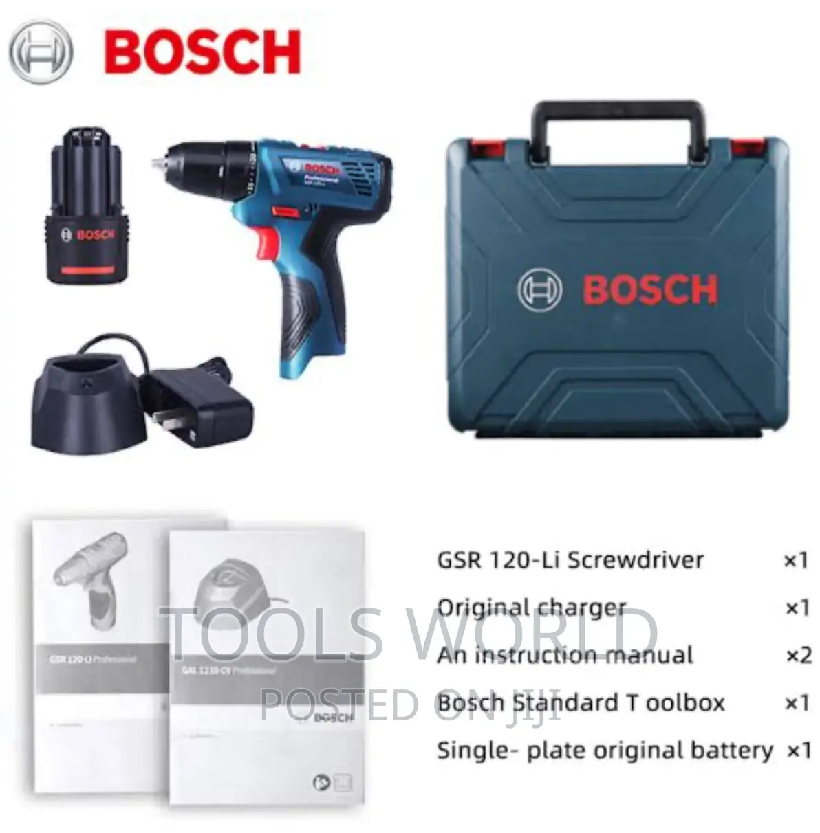 GSR 120-li Professional Cordless Drill/Driver