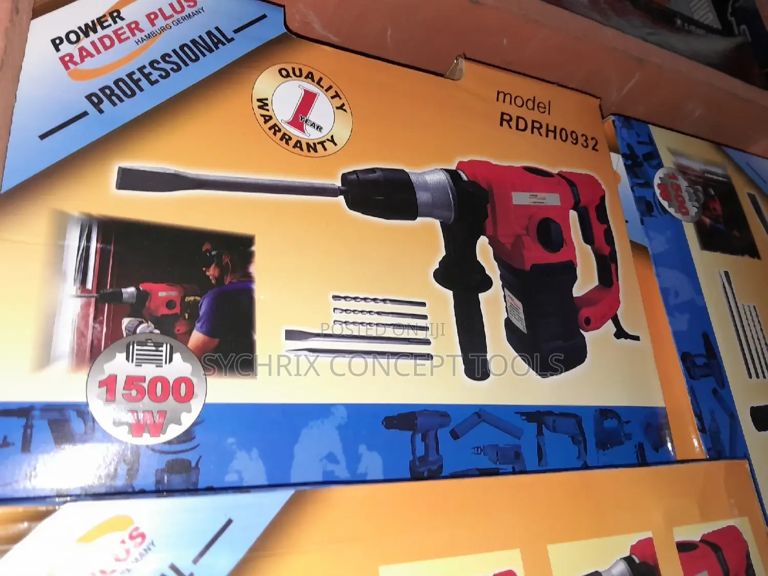 Raider Rotary Hammer 32mm