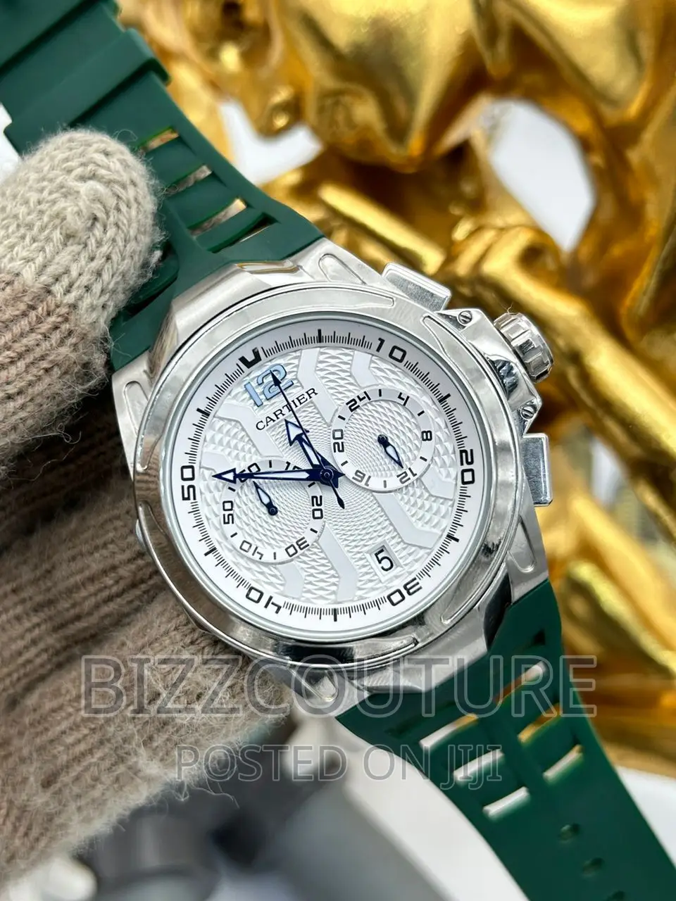 Original CARTIER Rubber Strap Watch Available in Store