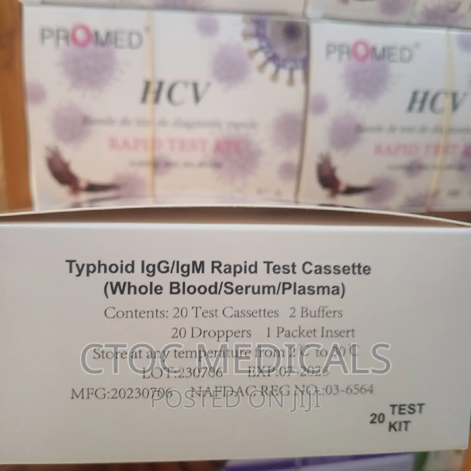 Typhoid Igg/Igm Rapid Test Kit Cassette