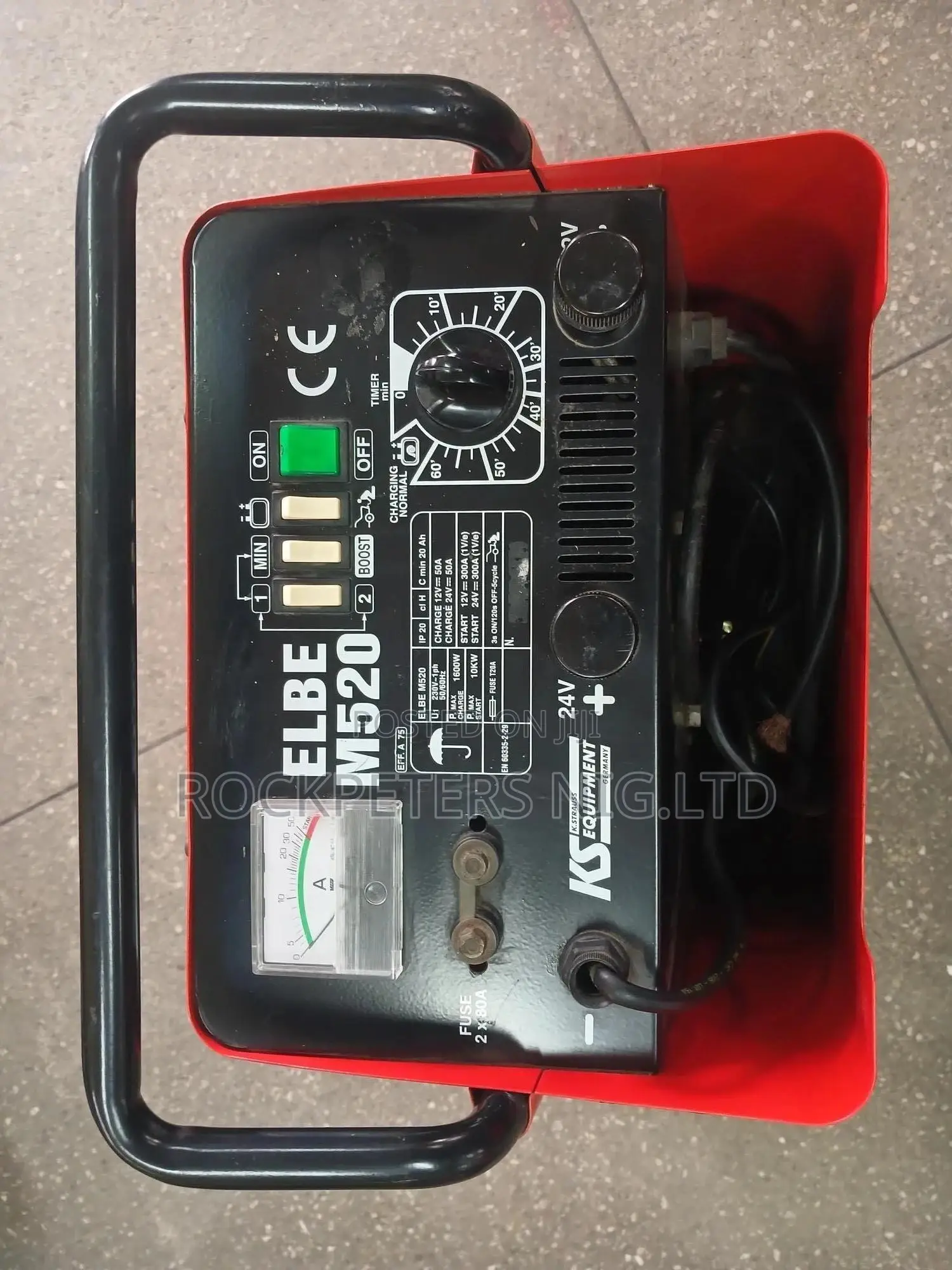 Elbe M520 50A 12/24v Battery Charger