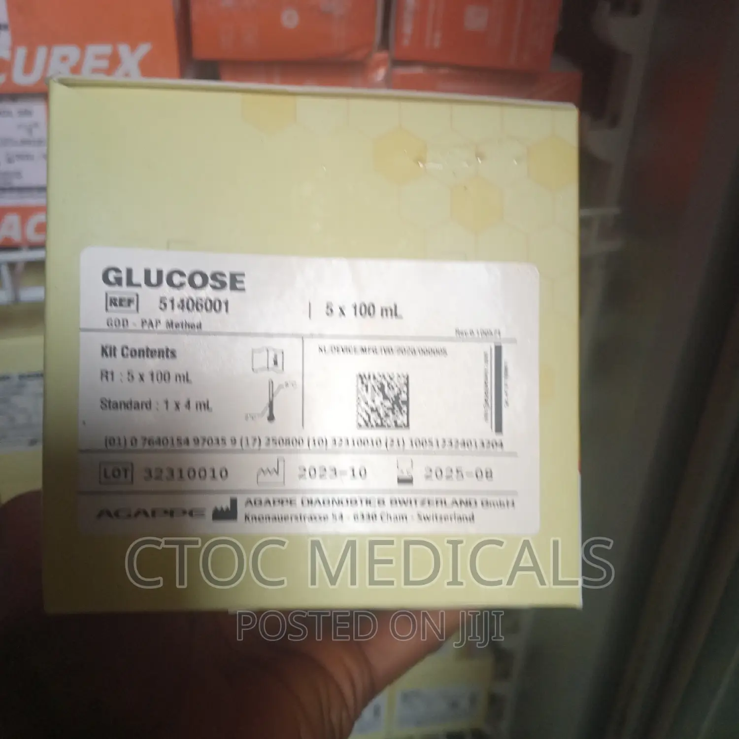 Glucose Agappe Chemistry Reagents
