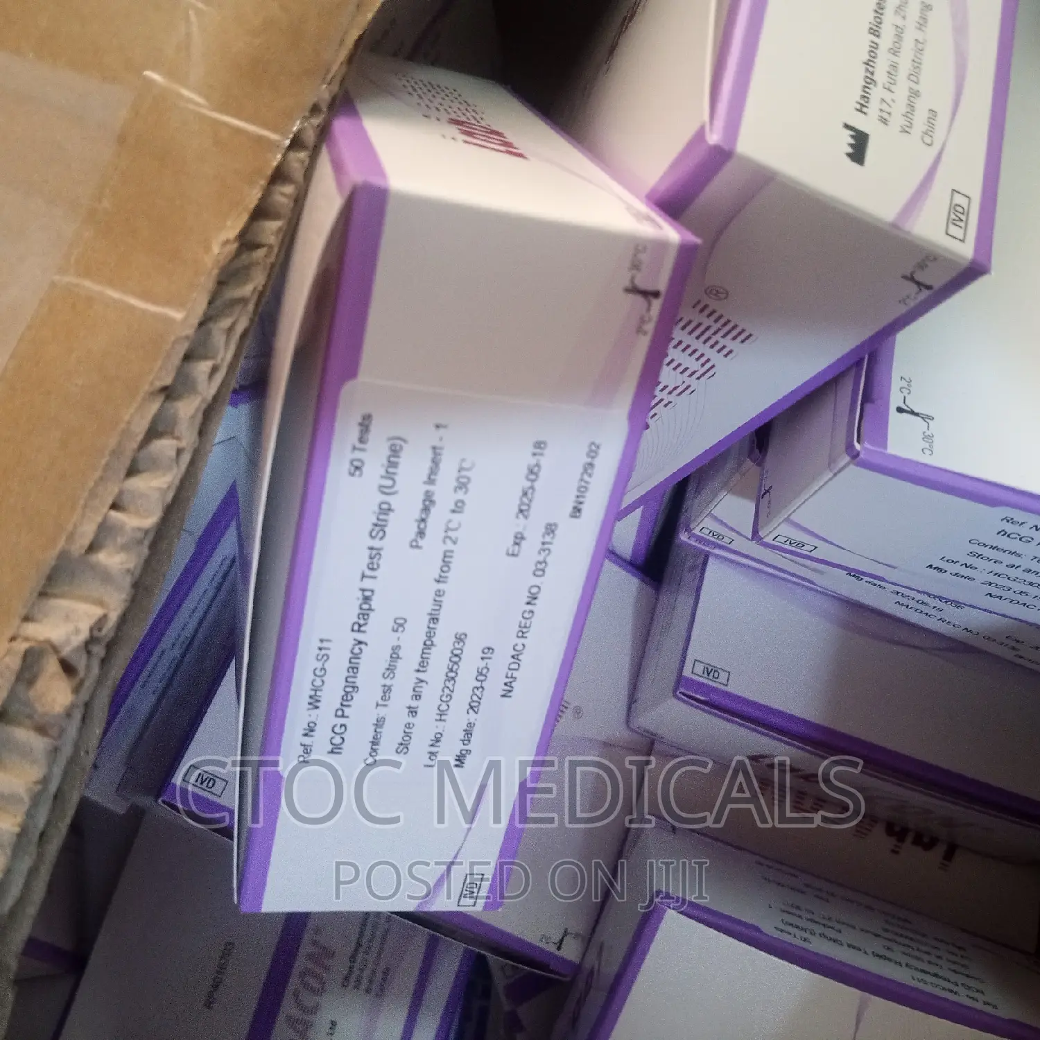 Hcg Pregnancy Rapid Test Strips (Urine). Labacon