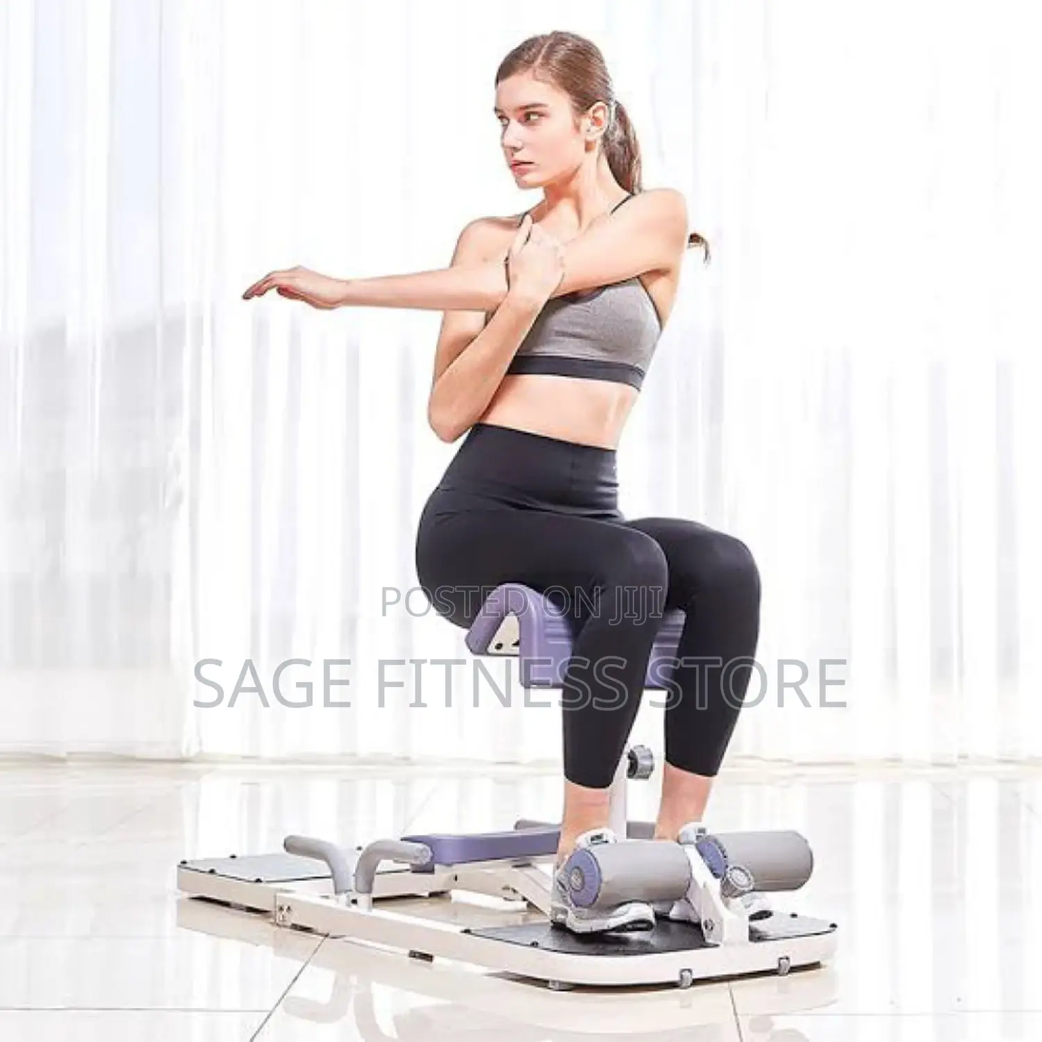 Yoga One Word Horse Training Splits Transverse Hip Stretch