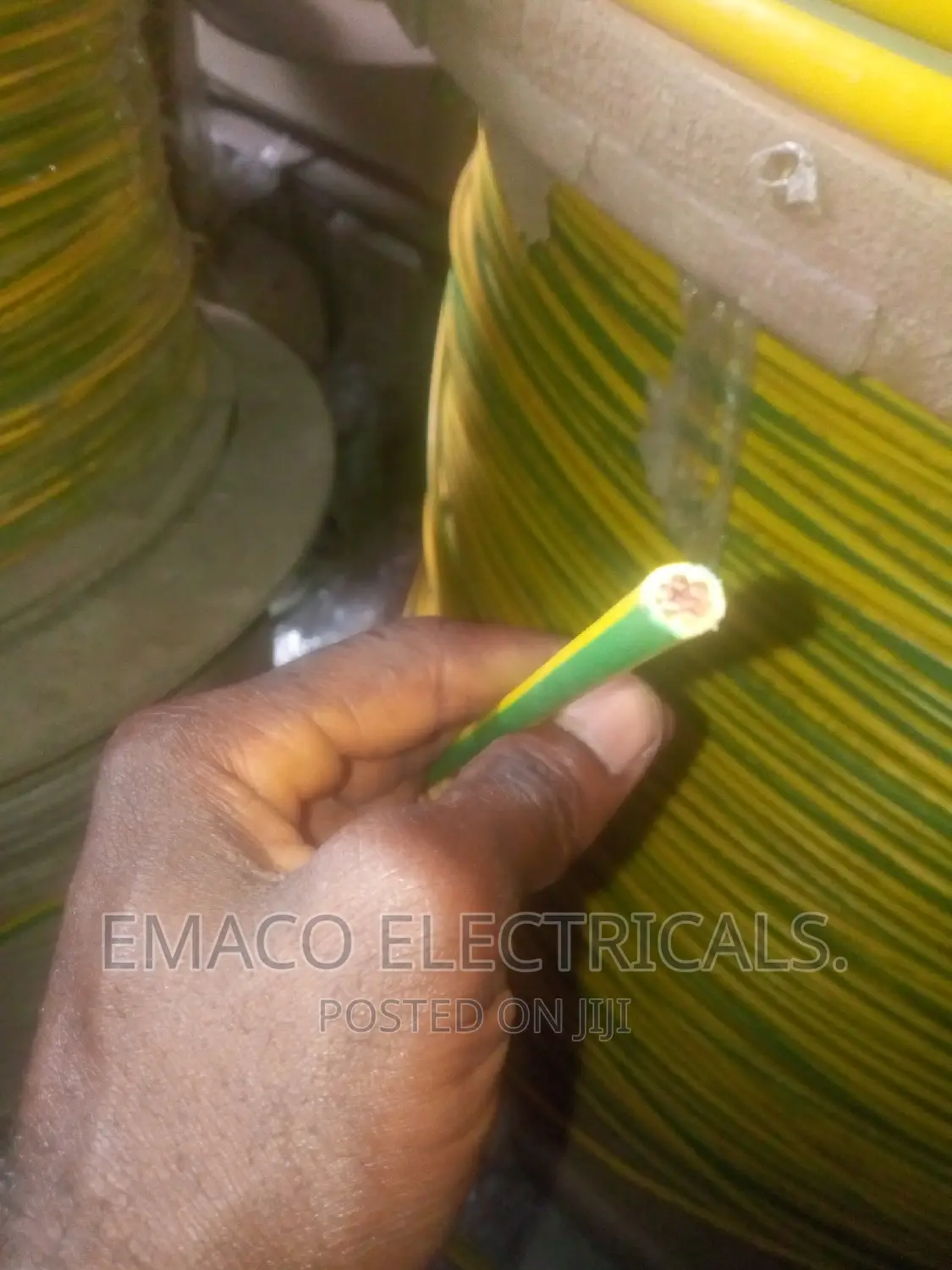6mm Single Core Earth Copper PVC Cable