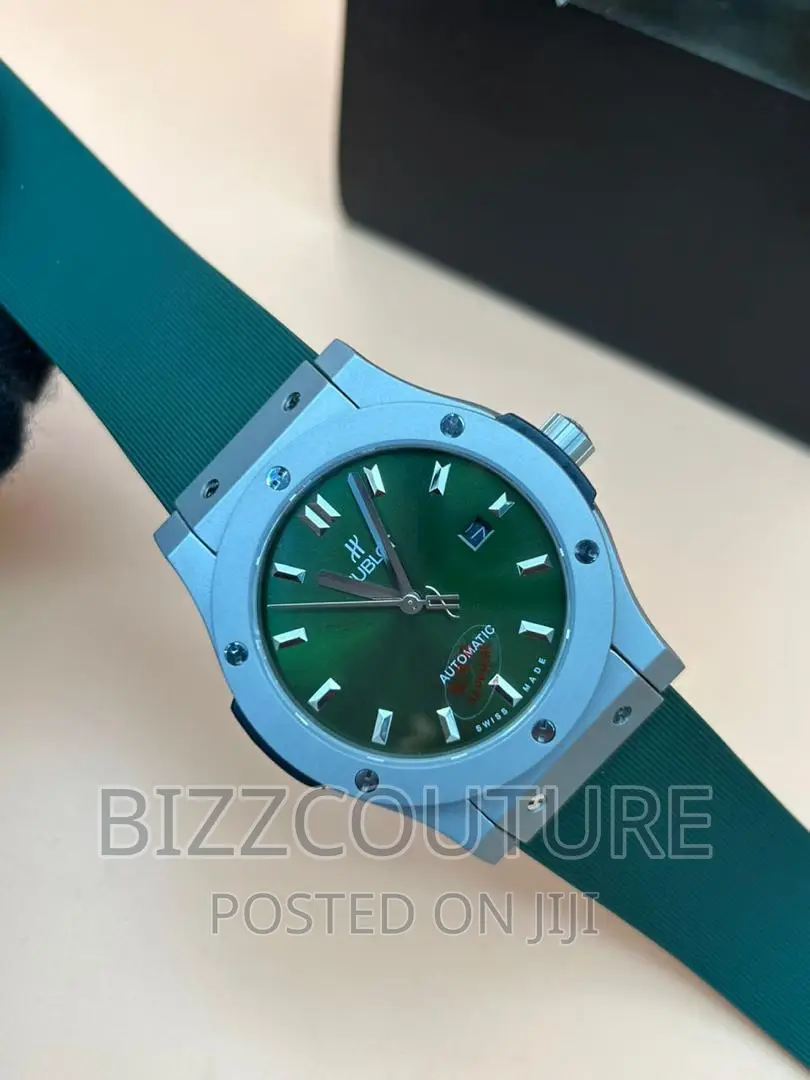 Original Hublot Rubber Strap Watch Available in Store