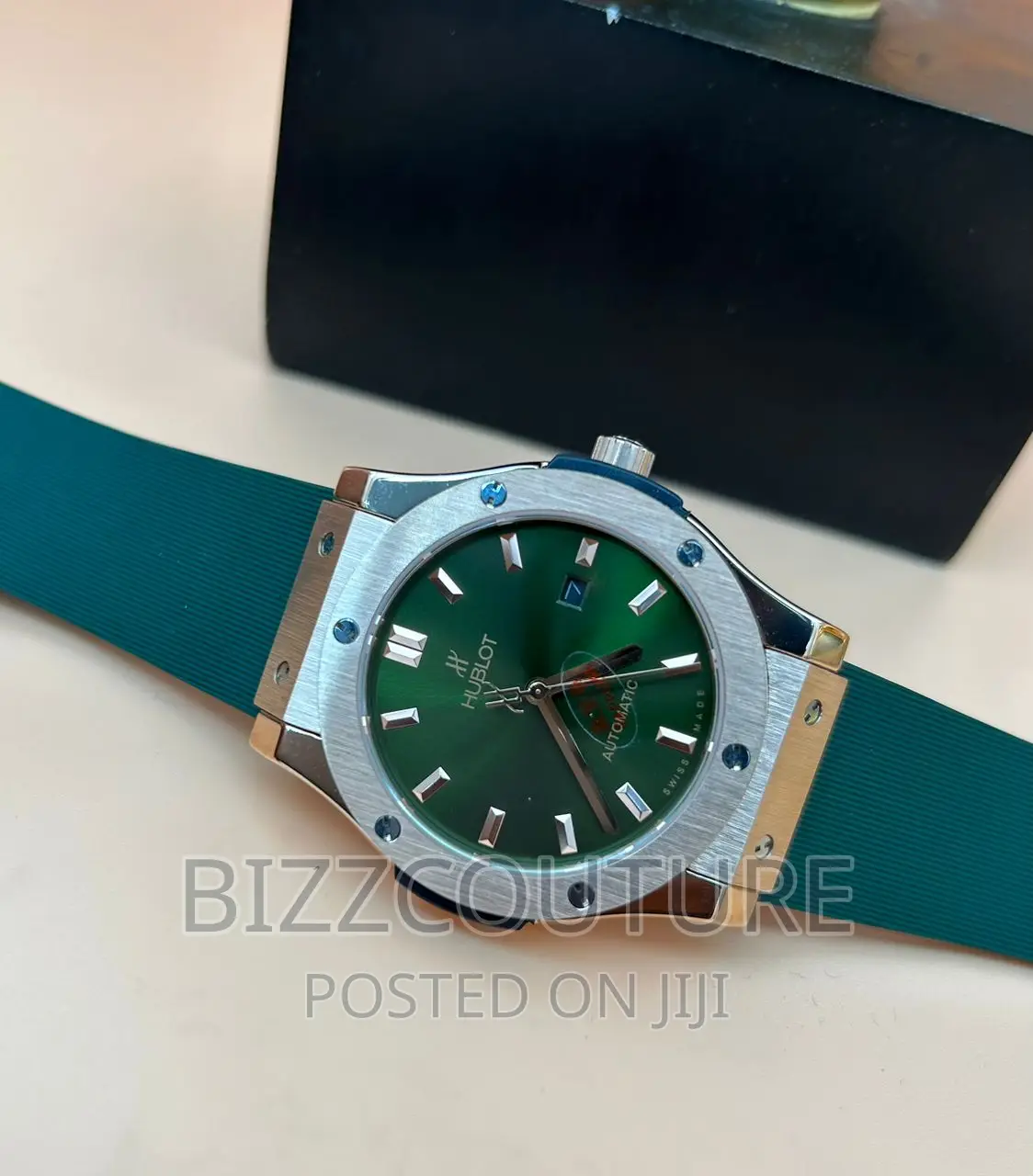 Original Hublot Rubber Strap Watch Available in Store