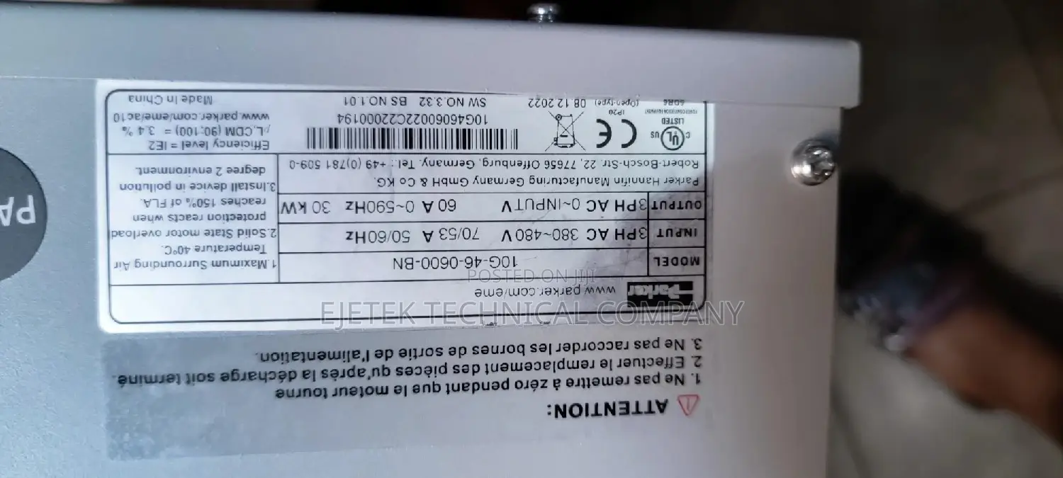 Parker Inverter Drive 30kw/40hp