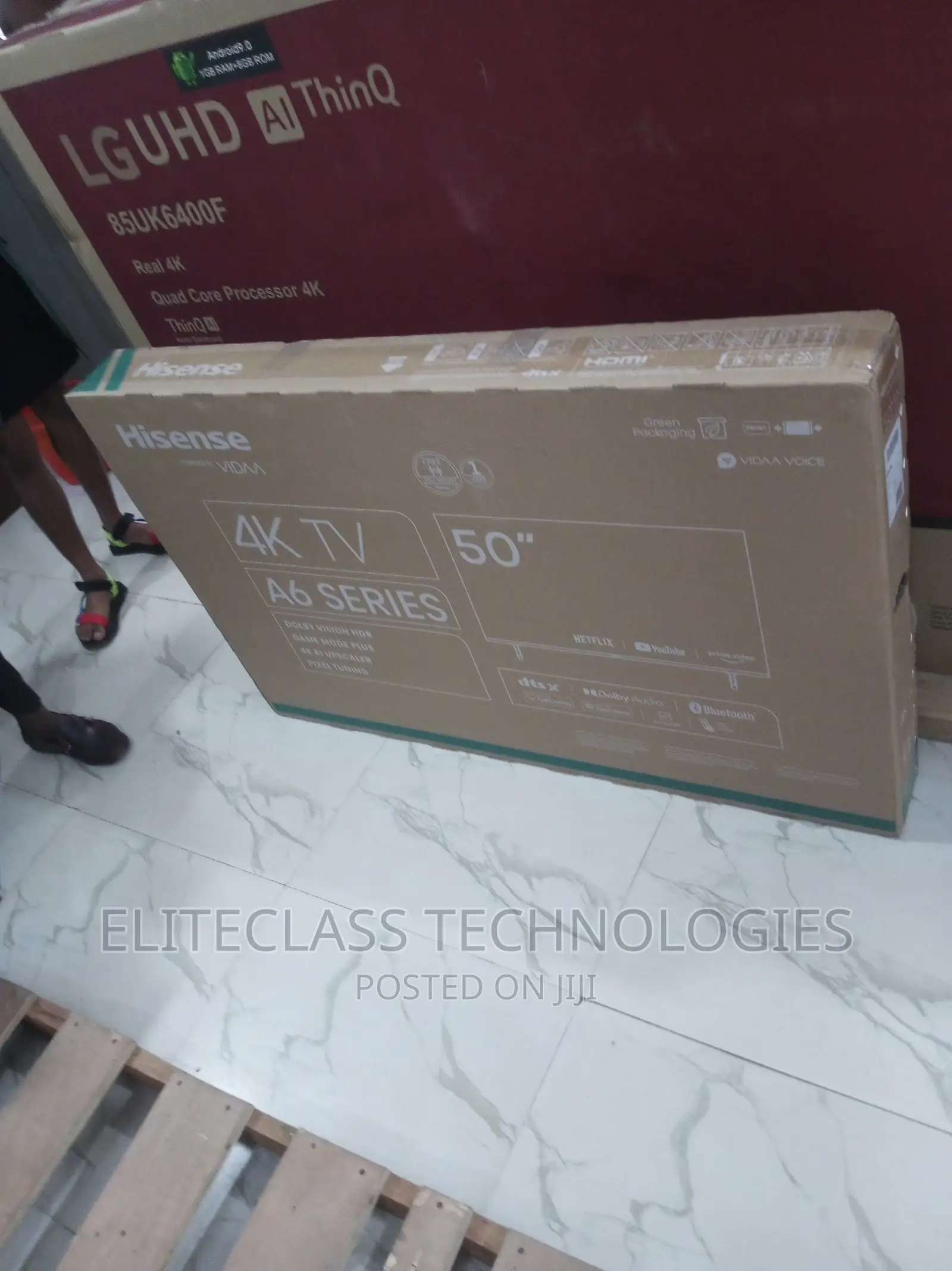 Hisense 50 Inch A6K Series UHD TV