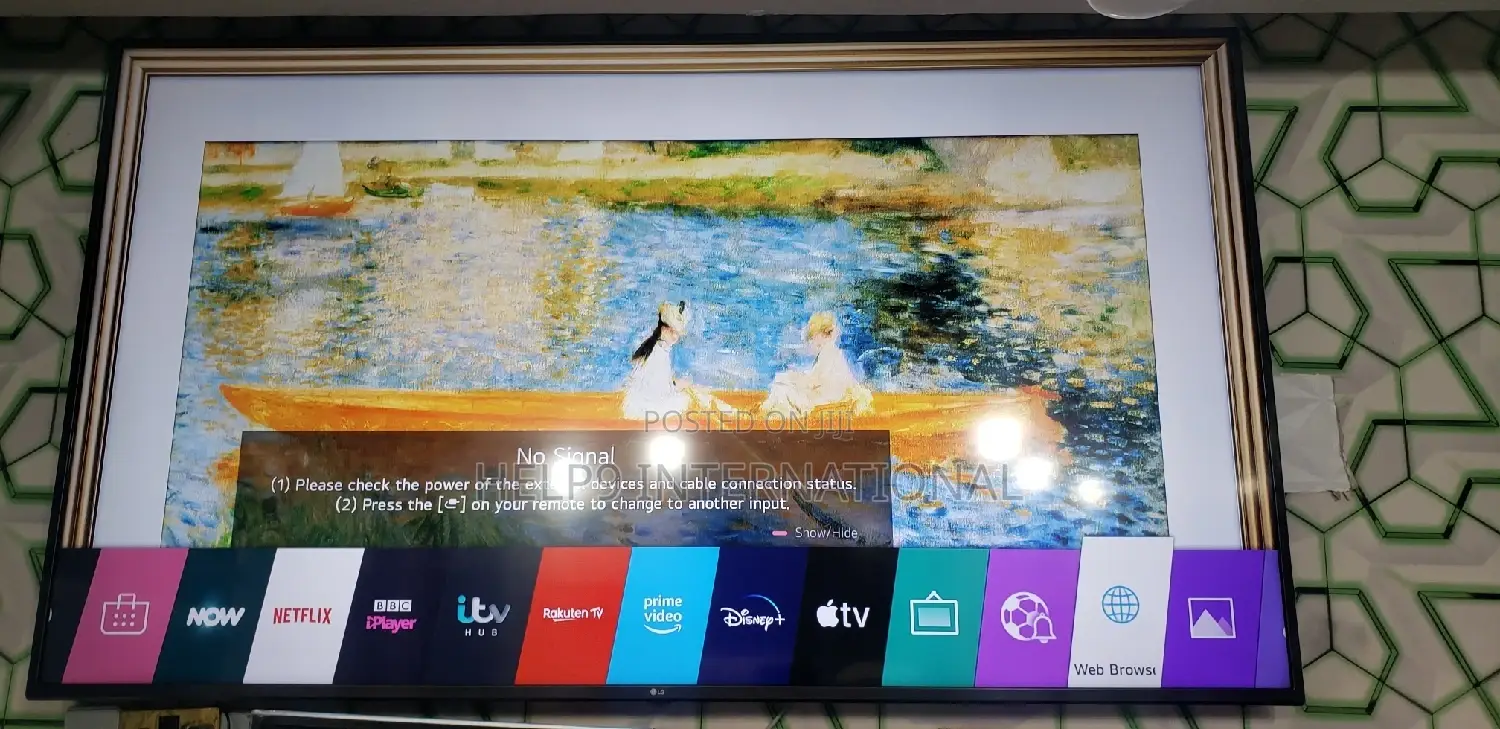 82" LG Uhd Smart Tv With Massive Screen (Un85006la). Ra