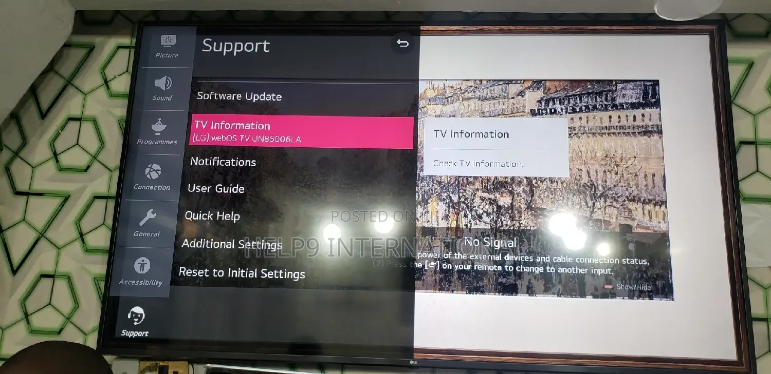 82" LG Uhd Smart Tv With Massive Screen (Un85006la). Ra