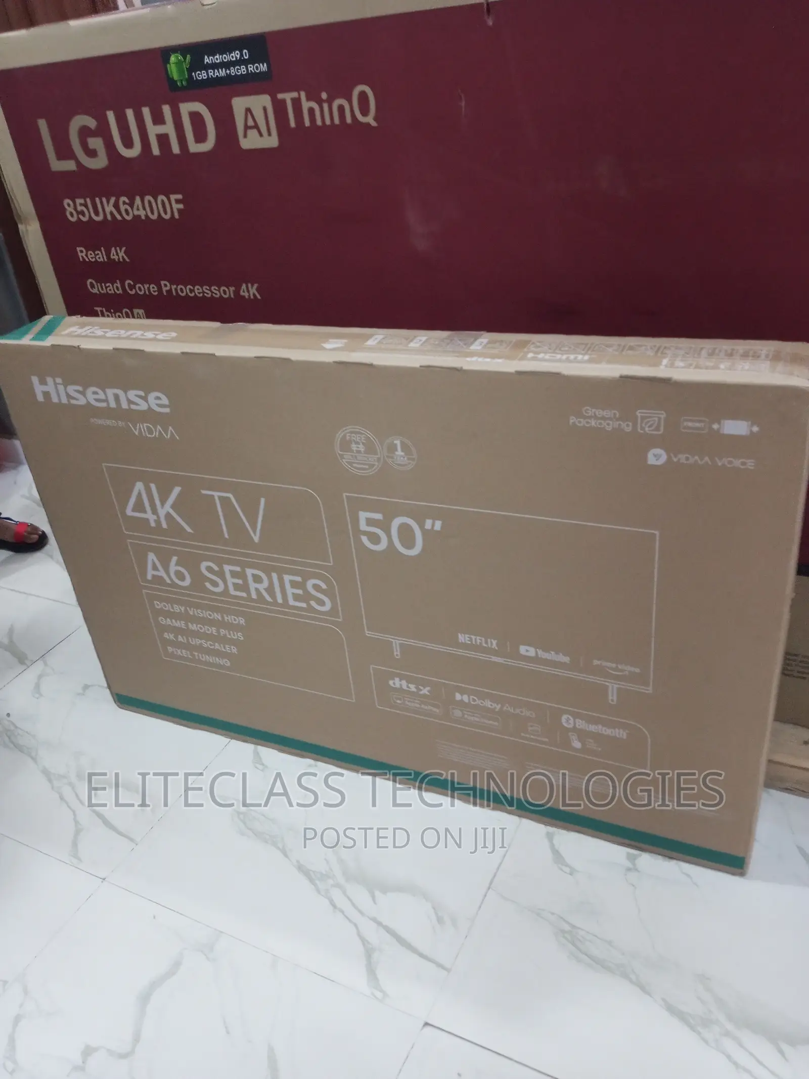 Hisense 50" A6K Series Uhd TV