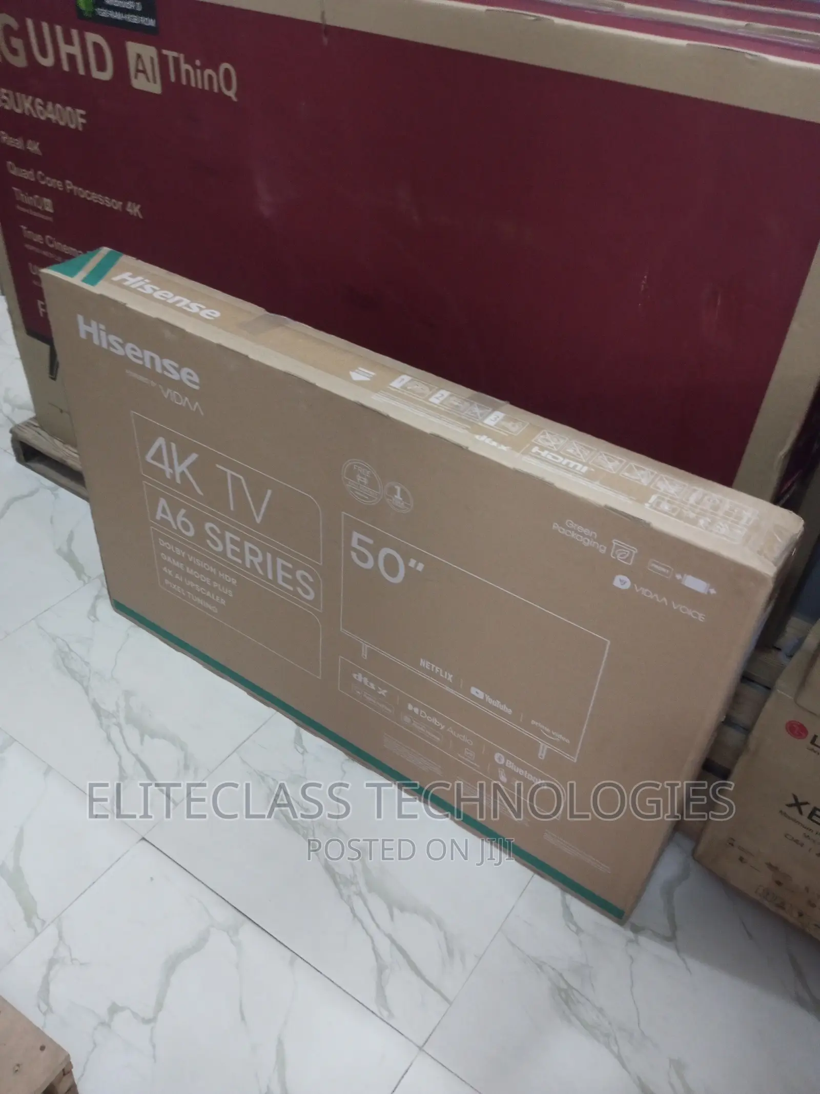 Brand New and Durable Hisense 50 Inch A6K Series UHD TV