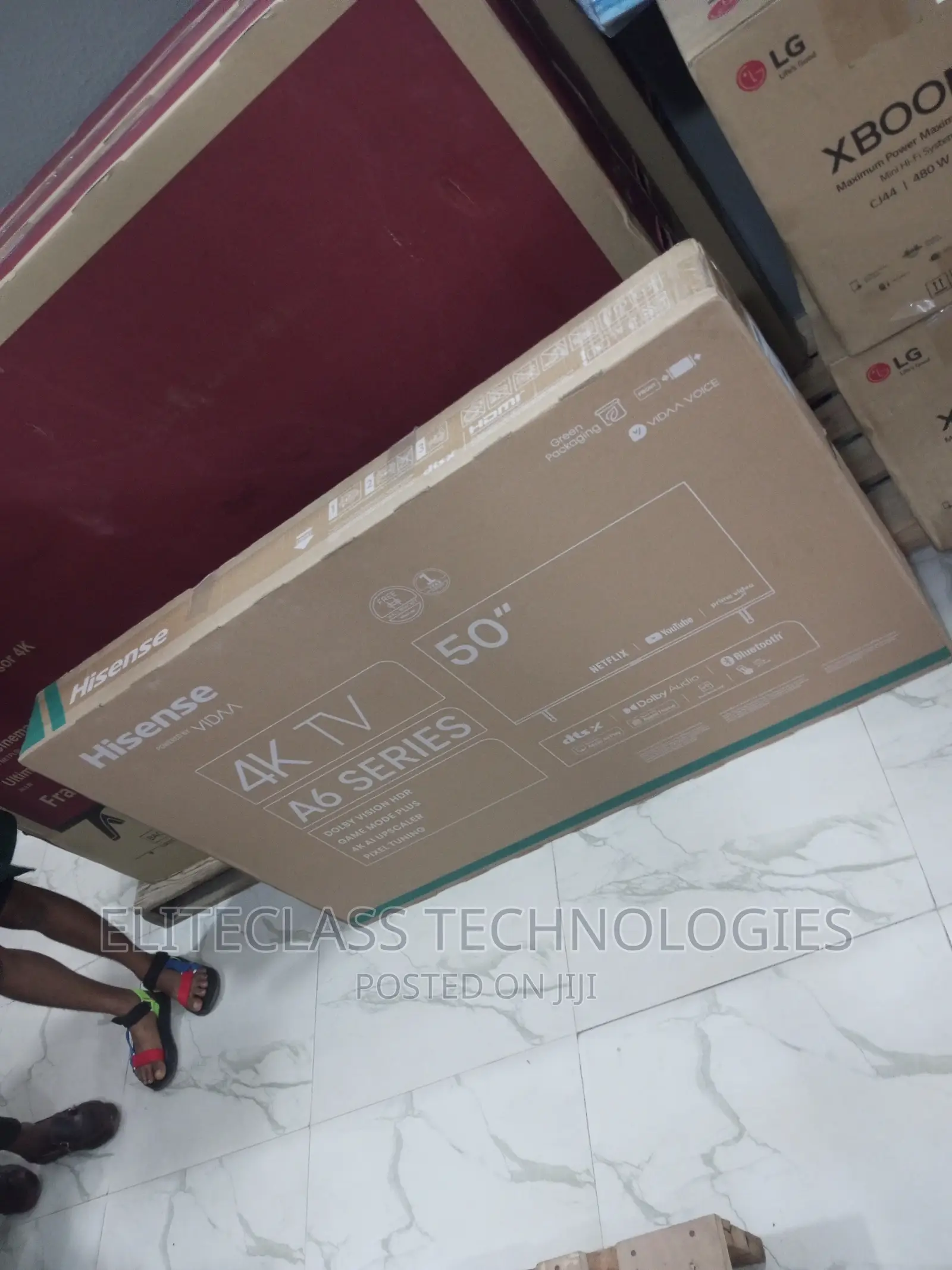 The New Hisense 50 Inch A6K Series UHD TV