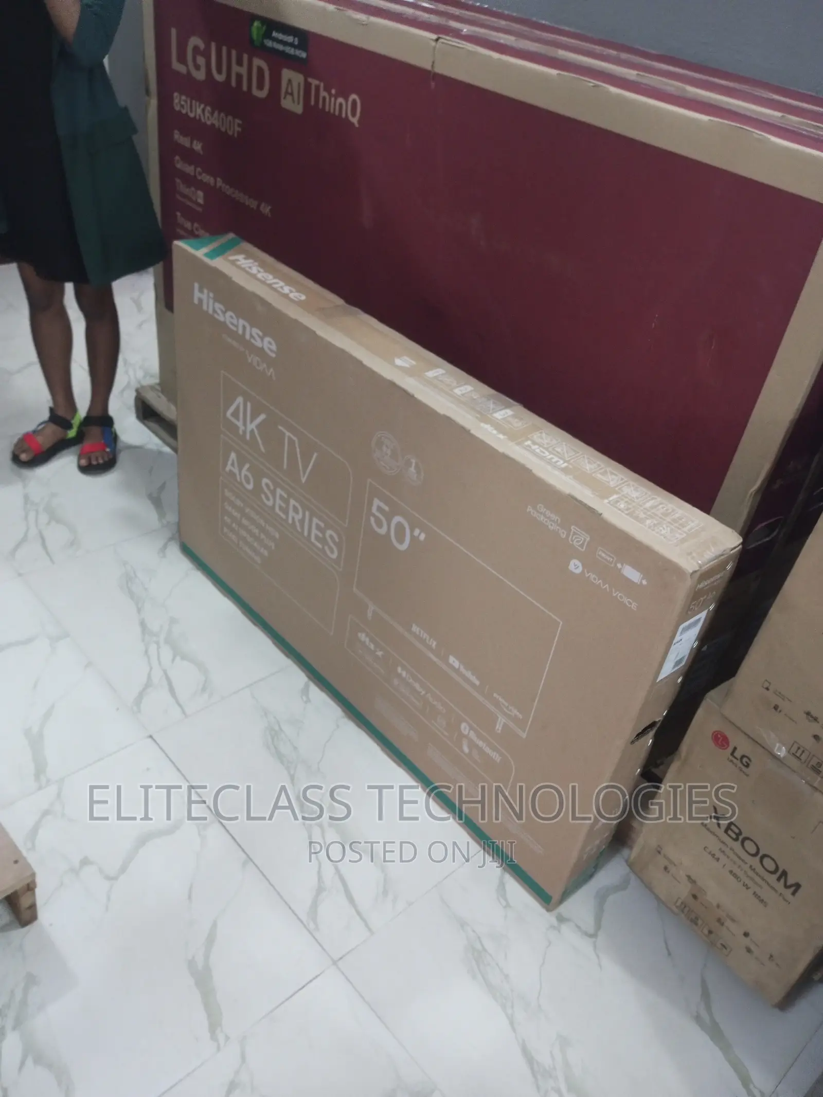 The New Hisense 50 Inch A6K Series UHD TV