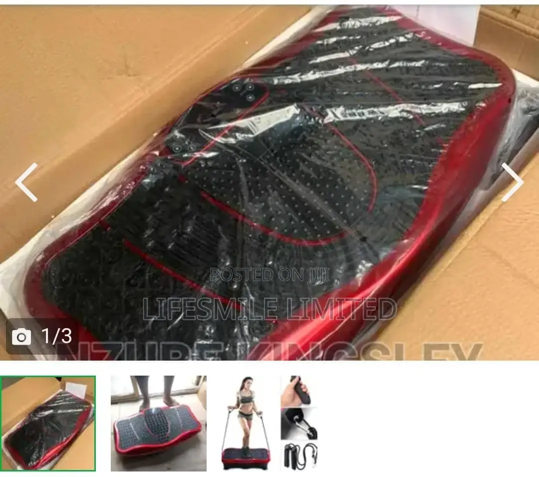 Ultra Thin Vibration Machine With Remote and Bluetooth