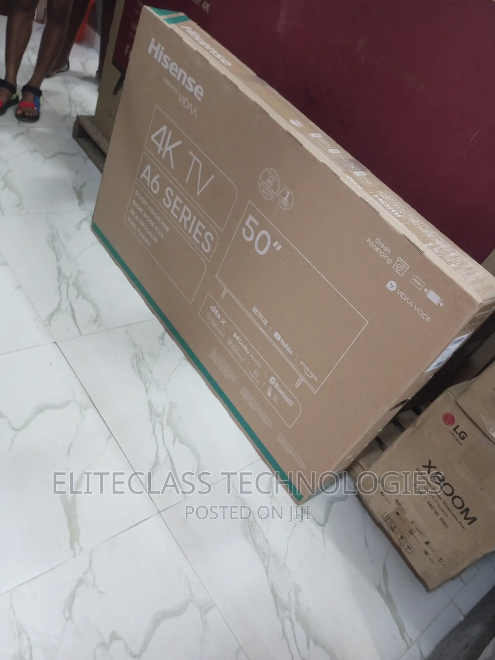 Best Selling Hisense 50" A6K Series UHD TV