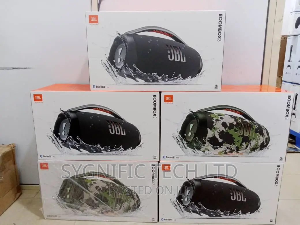 JBL Boombox 3 Portable Bluetooth Speaker