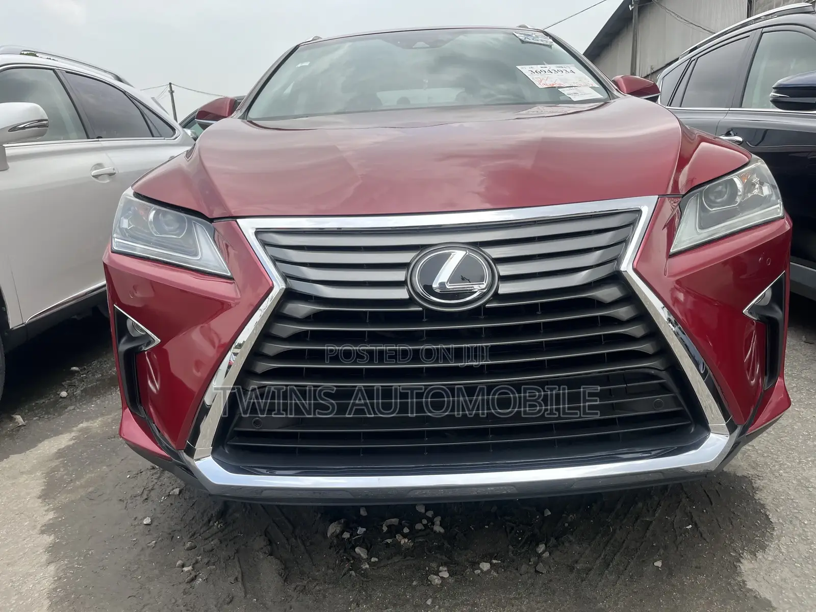 Lexus RX 350 F Sport AWD 2017 Red