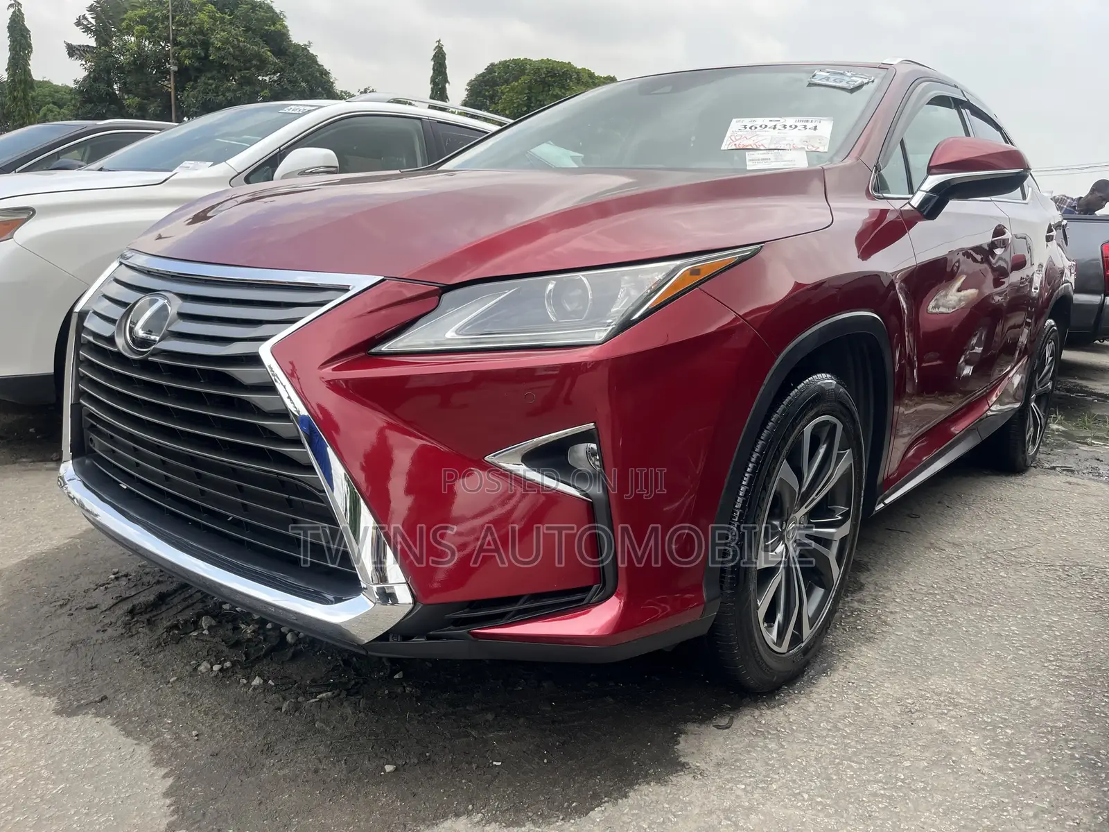 Lexus RX 350 F Sport AWD 2017 Red