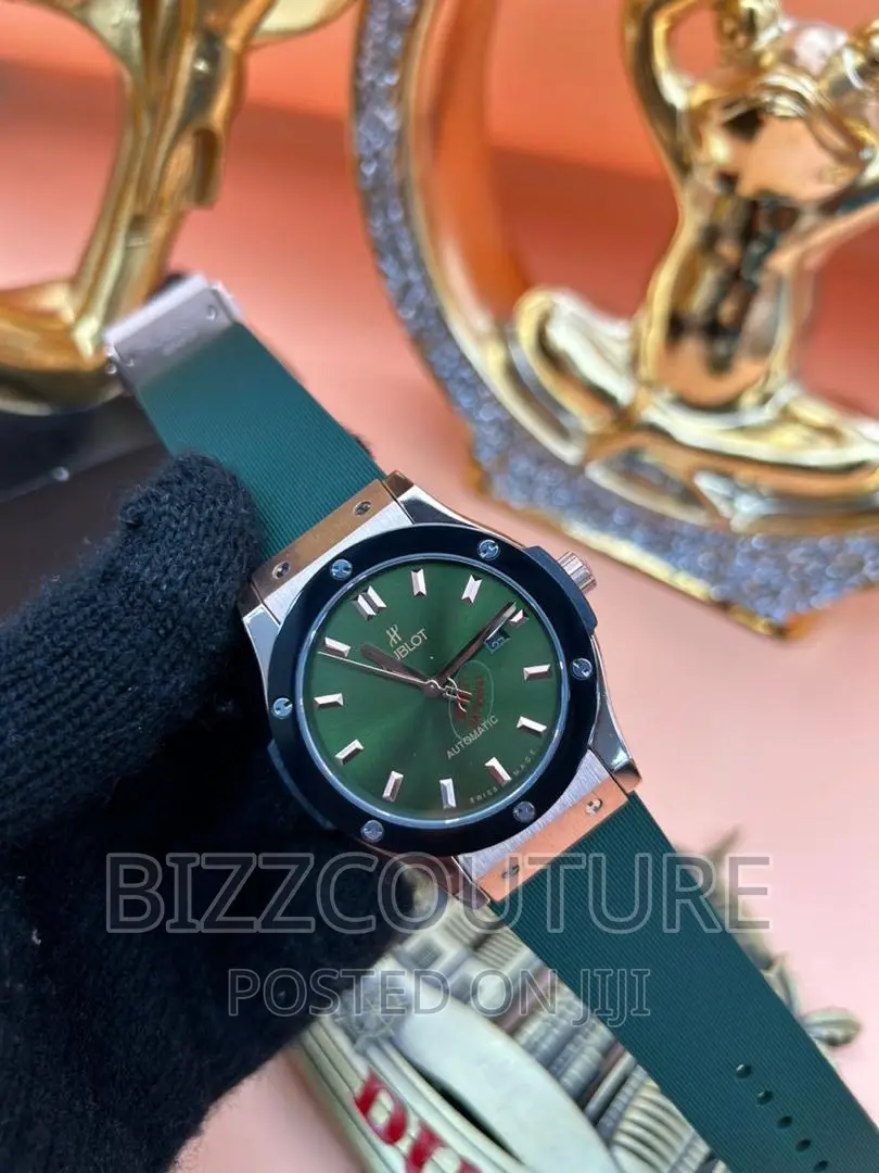 Original HUBLOT Rubber Strap Watch Available in Store