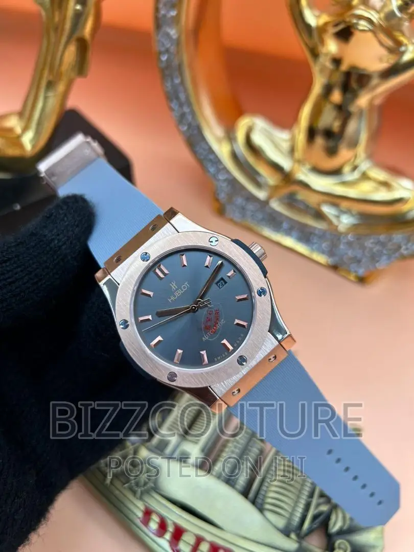 Original HUBLOT Rubber Strap Watch Available in Store