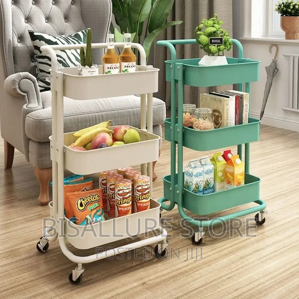 Salon and Kitchen Trolley Rack