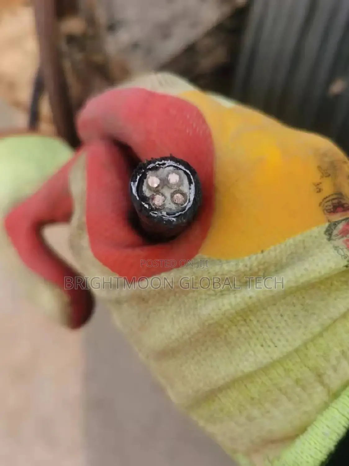 4mm 4c Nigeria Armoured Cable With Still Tape Armour