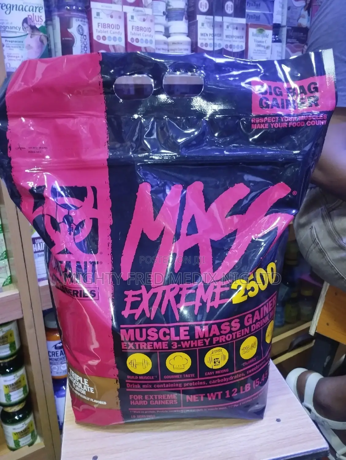 Mutant Mass Extreme Muscle Mass Gainer 12lb