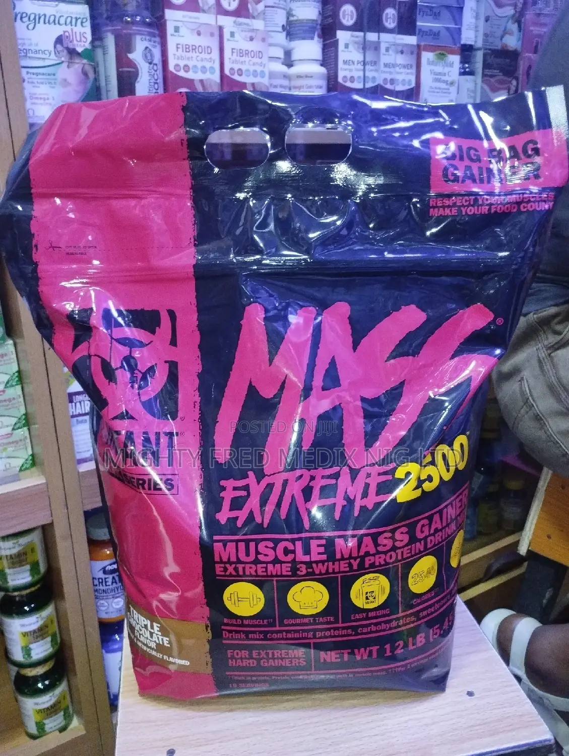 Mutant Mass Extreme Muscle Mass Gainer 12lb