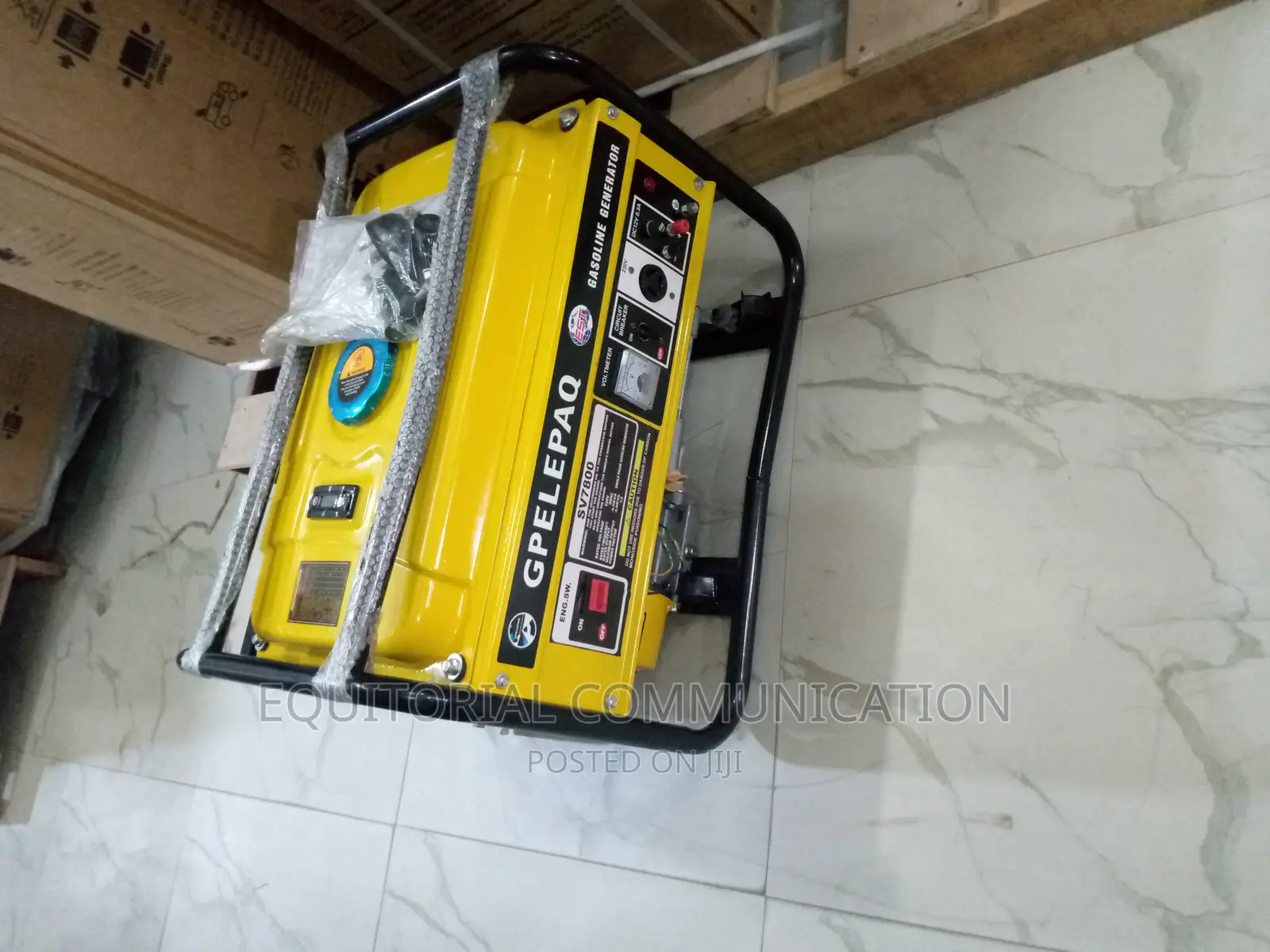 Brand Elepaq 4.5kva Generator Sv 7800