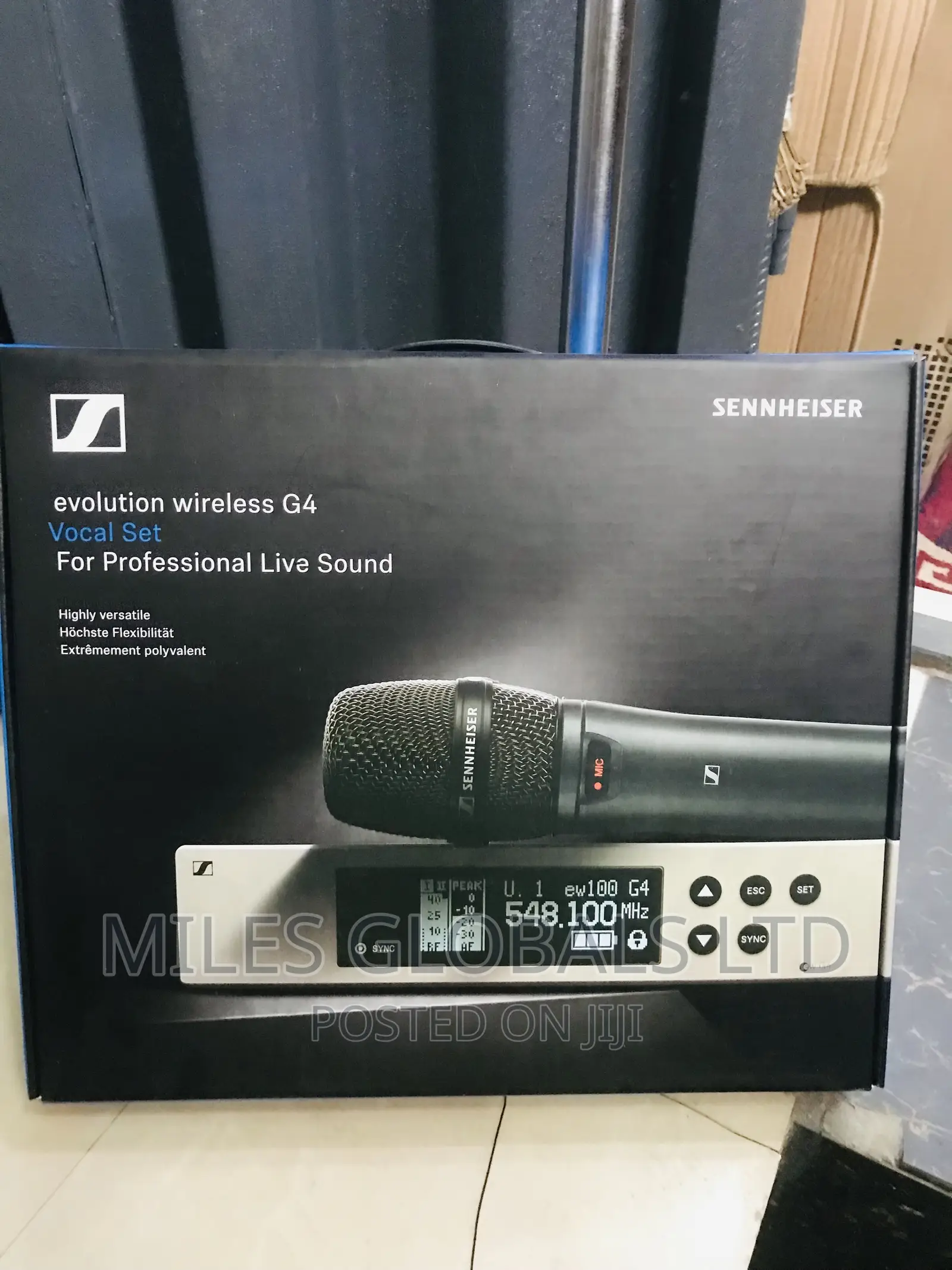 Sennheiser EW 100 G4-835-S Wireless Microphone System Vocal