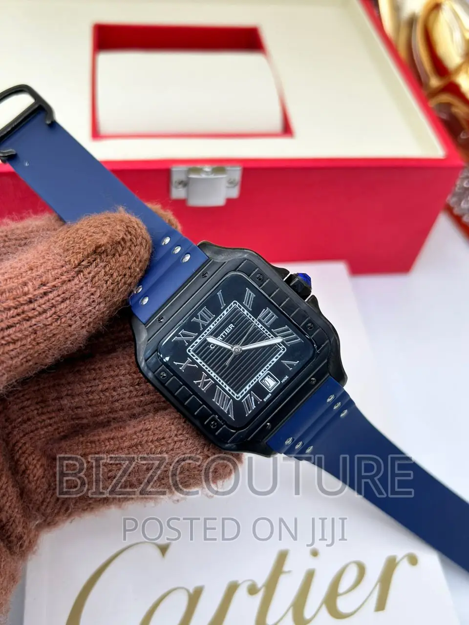 Original CARTIER Rubber Strap Watch Available In Store