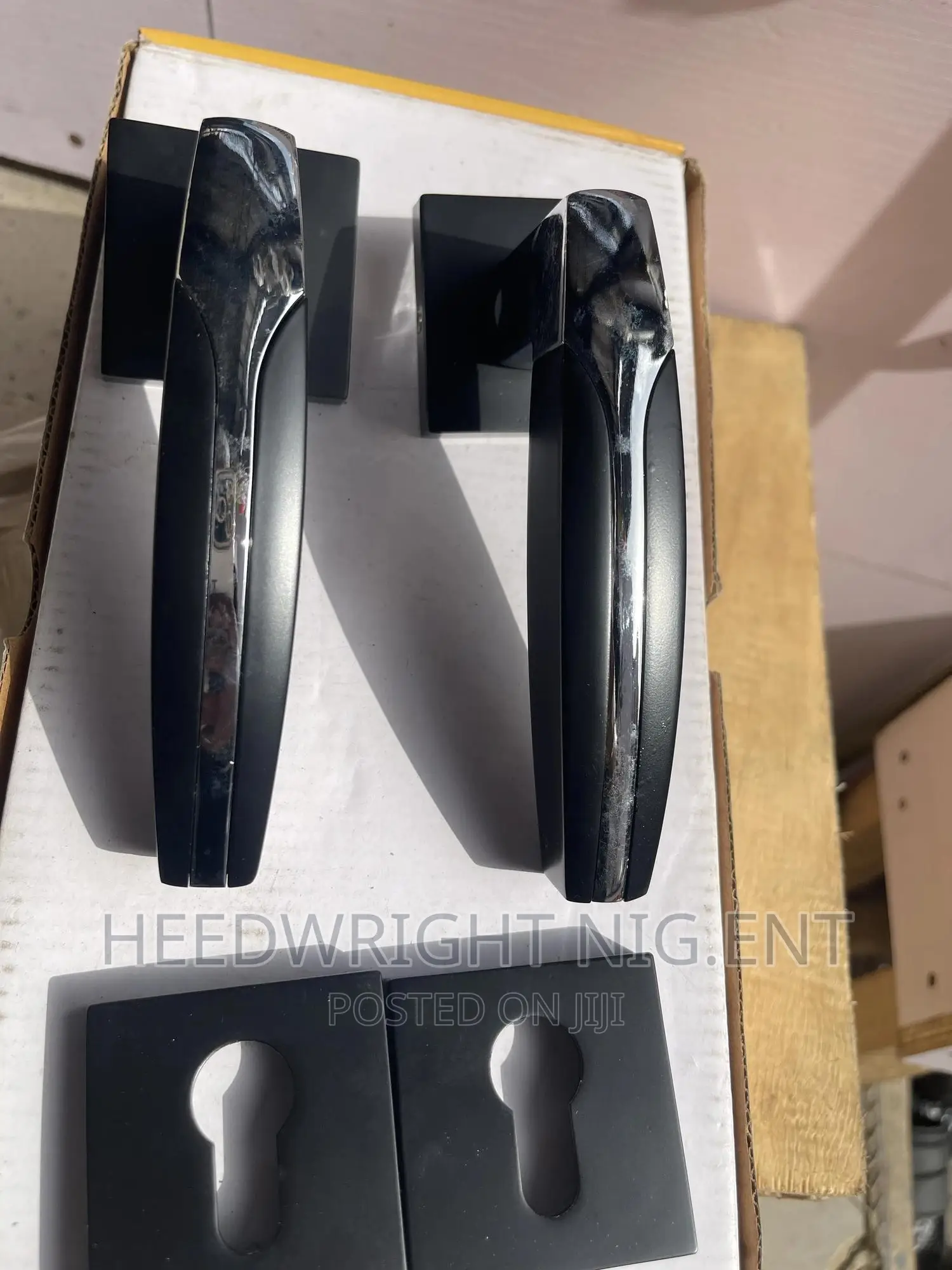 Black Heavy Duty Security Door Lock