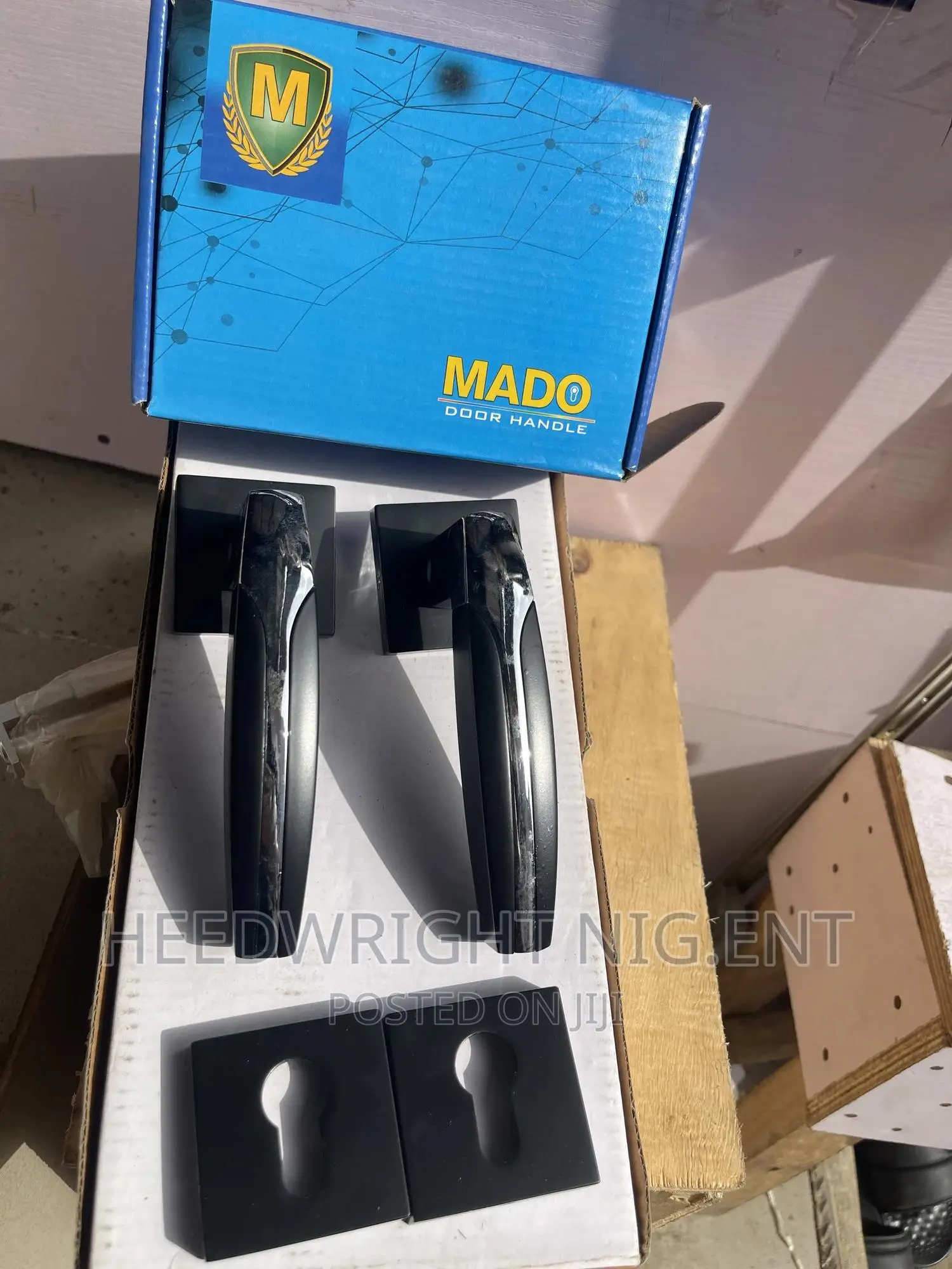 Black Heavy Duty Security Door Lock