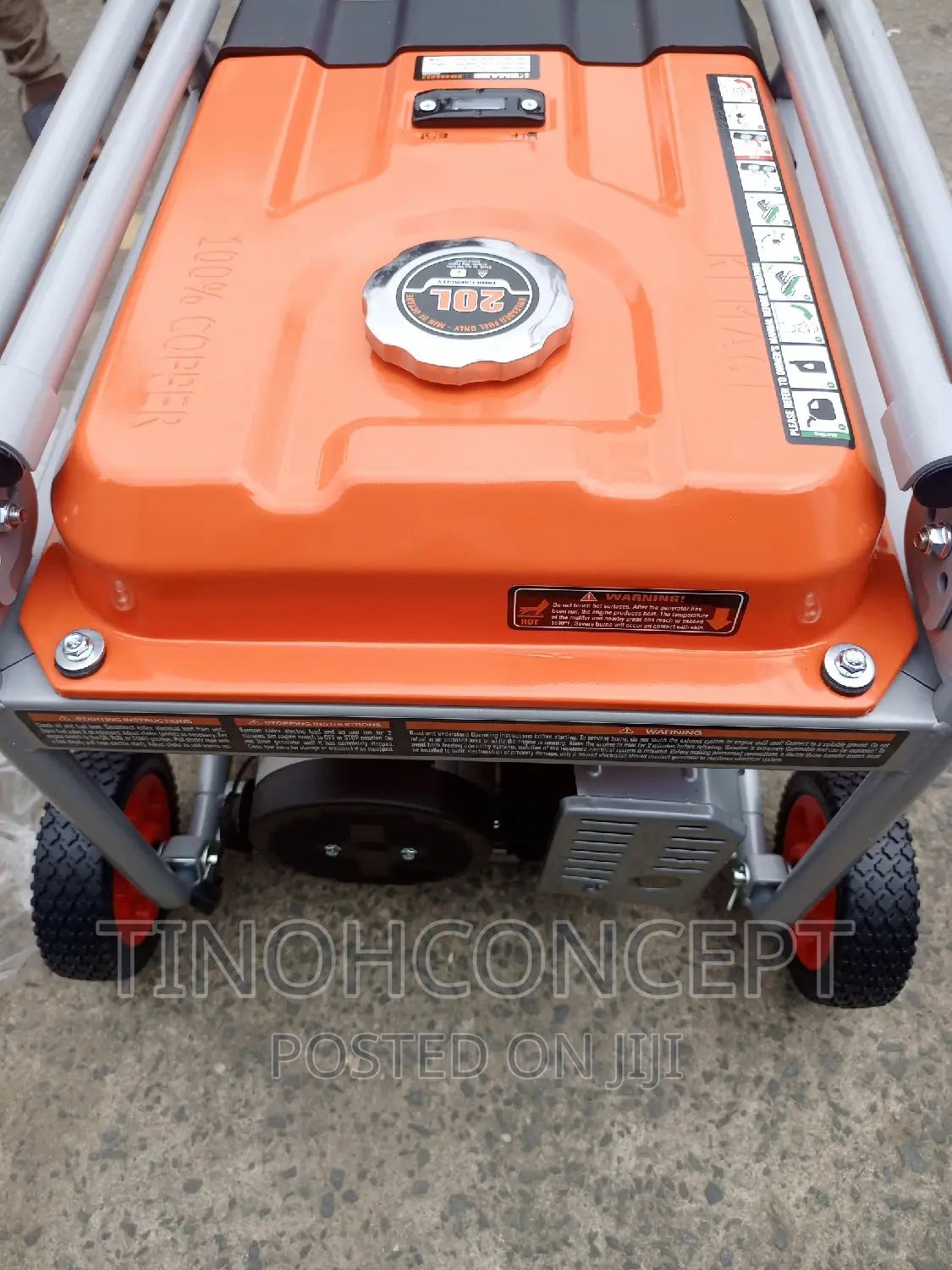 Kemage Generator KM4800 4 KVA 100% Copper Coil