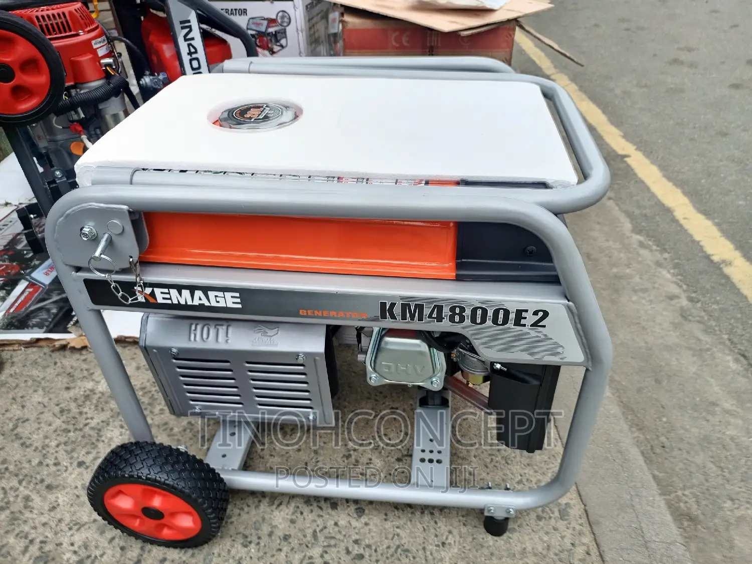 Kemage Generator KM4800 4 KVA 100% Copper Coil