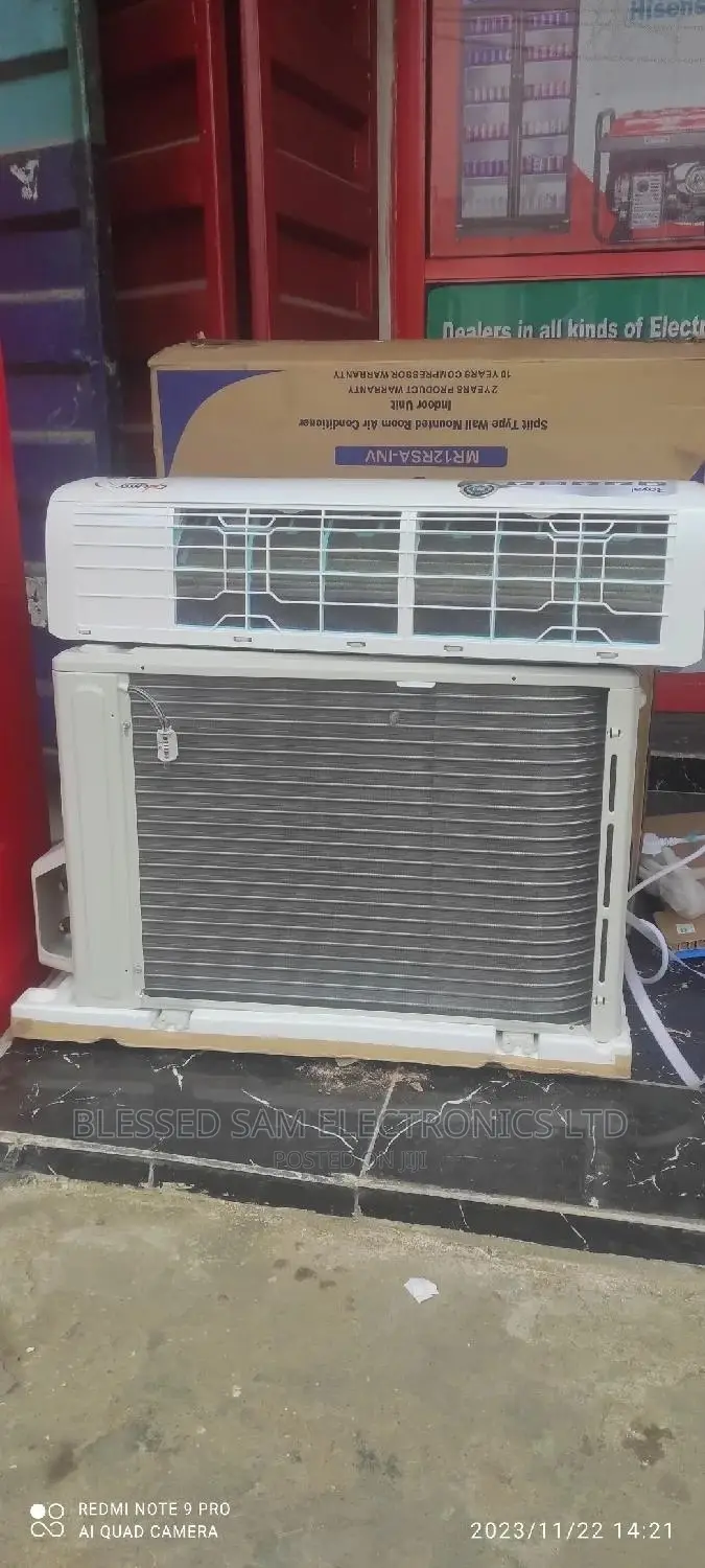 2024 >Royal Inverter 1.5hp AC Full Copper Fast Cooling 2yrs