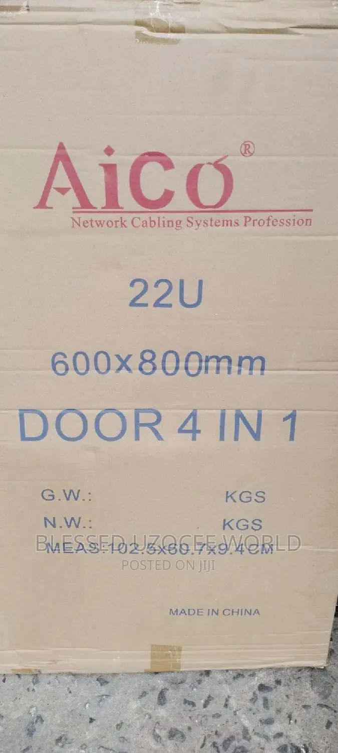 Aico 22U 600× 800mm 4 In1 Networking Server Rack/Cabinet