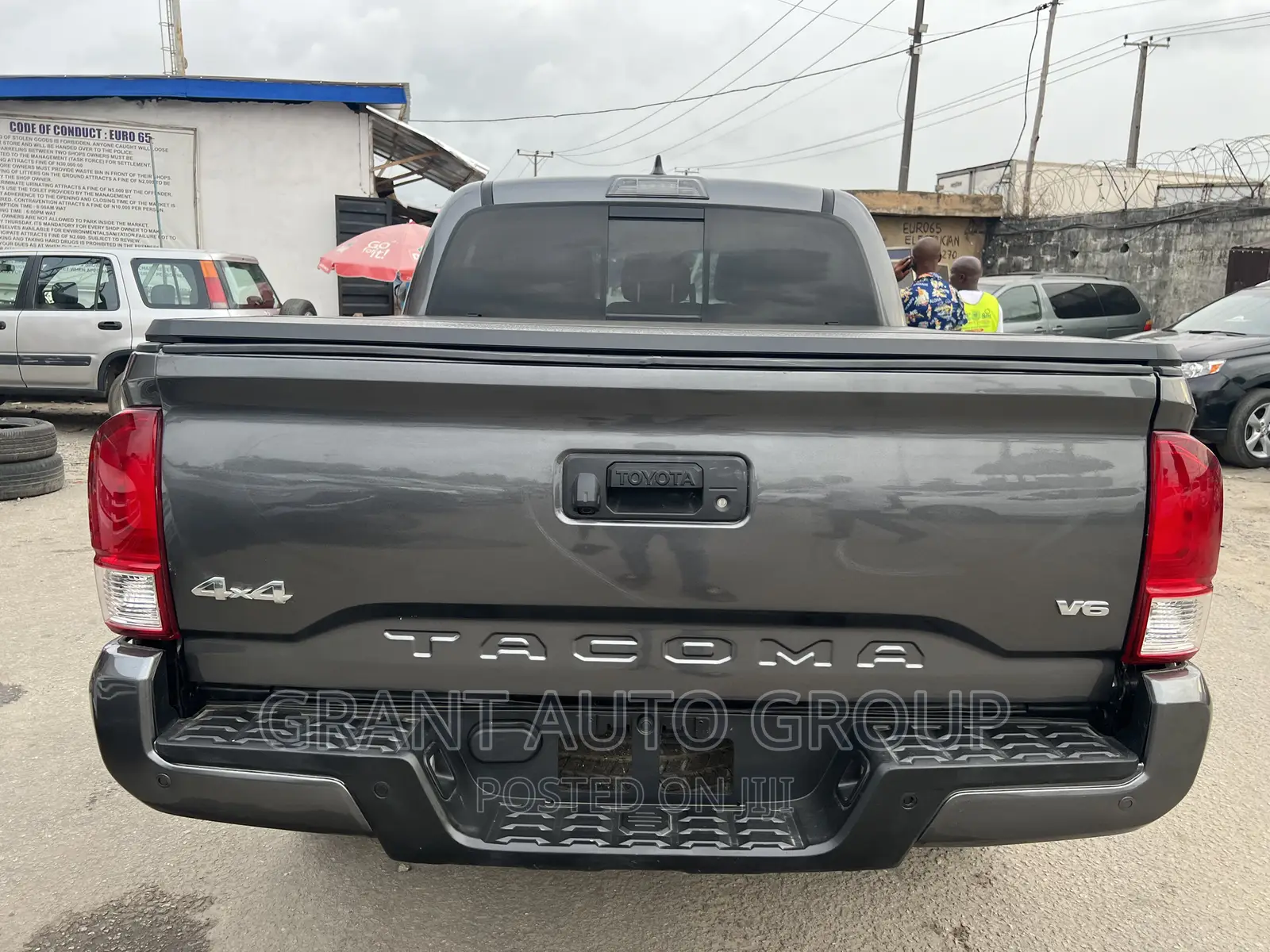 Toyota Tacoma Limited 2018 Gray