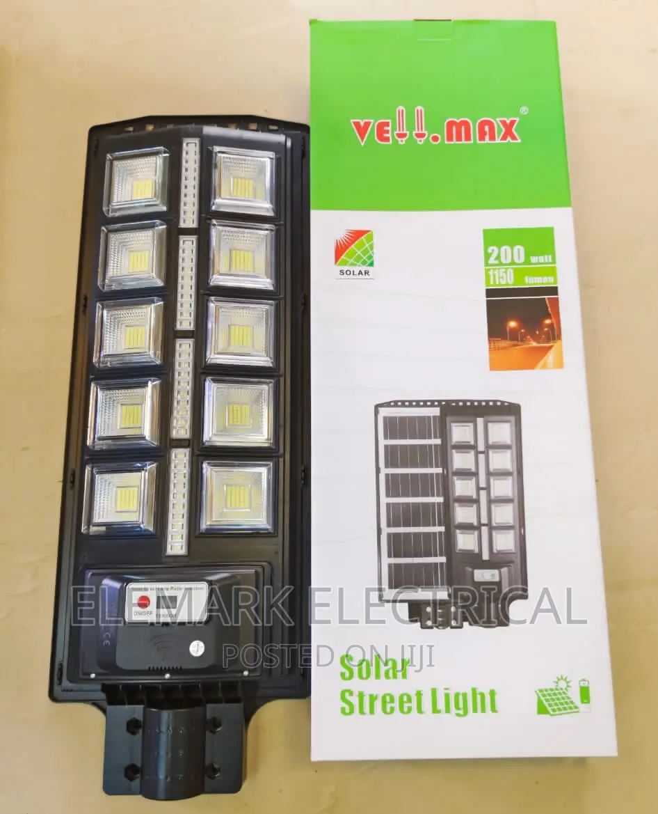 300watts/500watts Vellmax Solar Light 2000lm