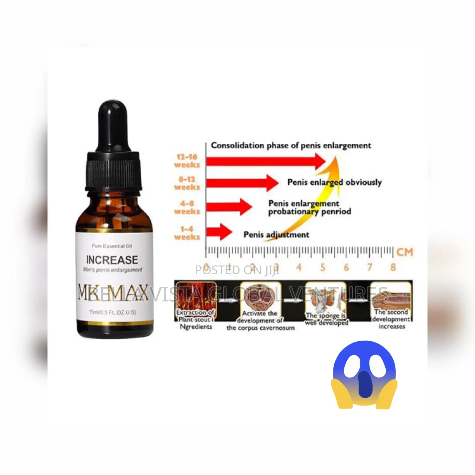 Original Effective MK Max Dick Enlargement Oil