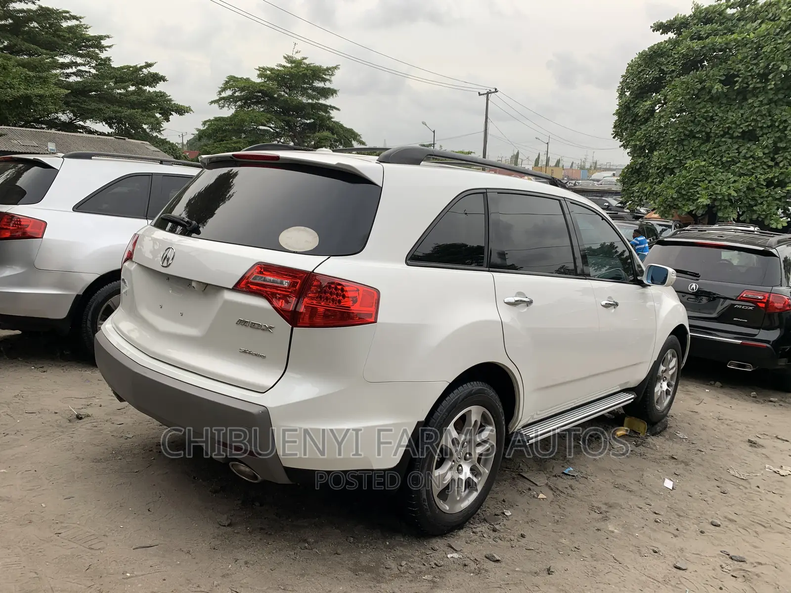 Acura MDX 2008 White